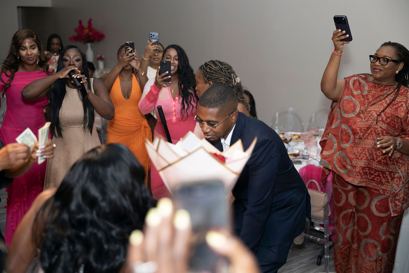 Luxury bridal shower celebration décor by Creative Motion Events in Maryland