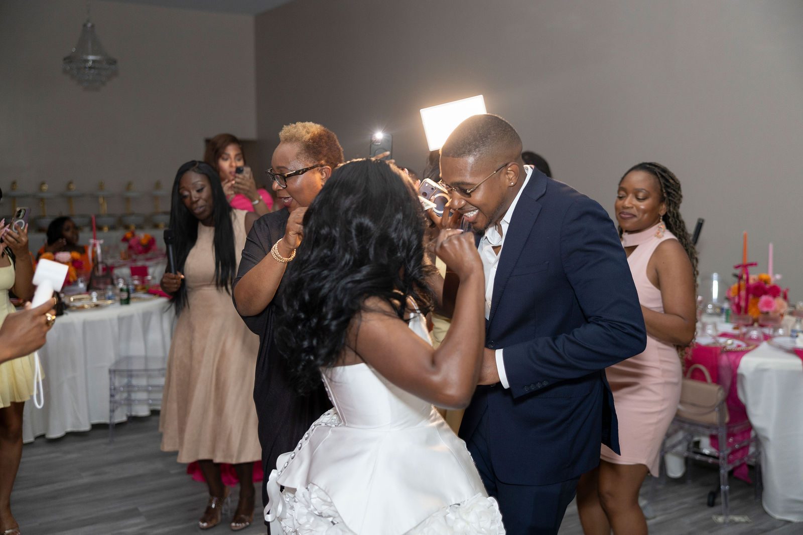 Luxury bridal shower Miss to Mrs backdrop by Creative Motion Events in Maryland