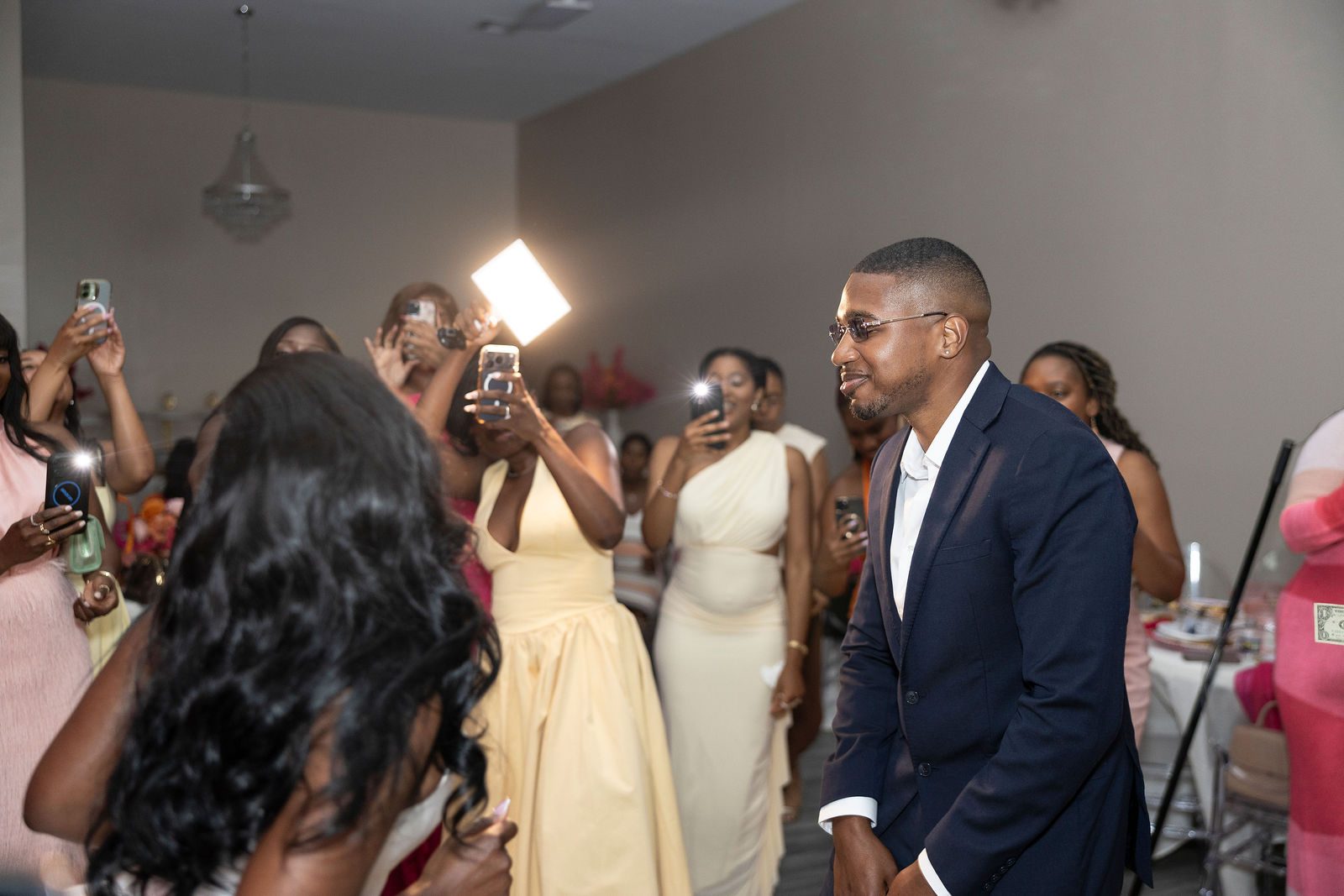 Luxury bridal shower party ambiance by Creative Motion Events in Maryland
