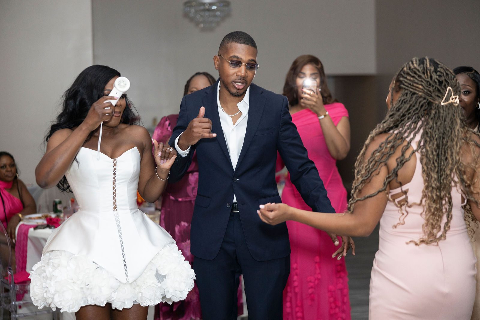 Luxury bridal shower party ambiance by Creative Motion Events in Maryland