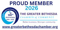 Greater Bethesda Chamber of Commerce Proud Member 2026